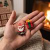 Christmas Party Favors 24-Day 3D Mini Brick Ornament Advent Calendar 2026, 24 DIY Santa Claus Reindeer Snowman Figures Building Set Countdown
