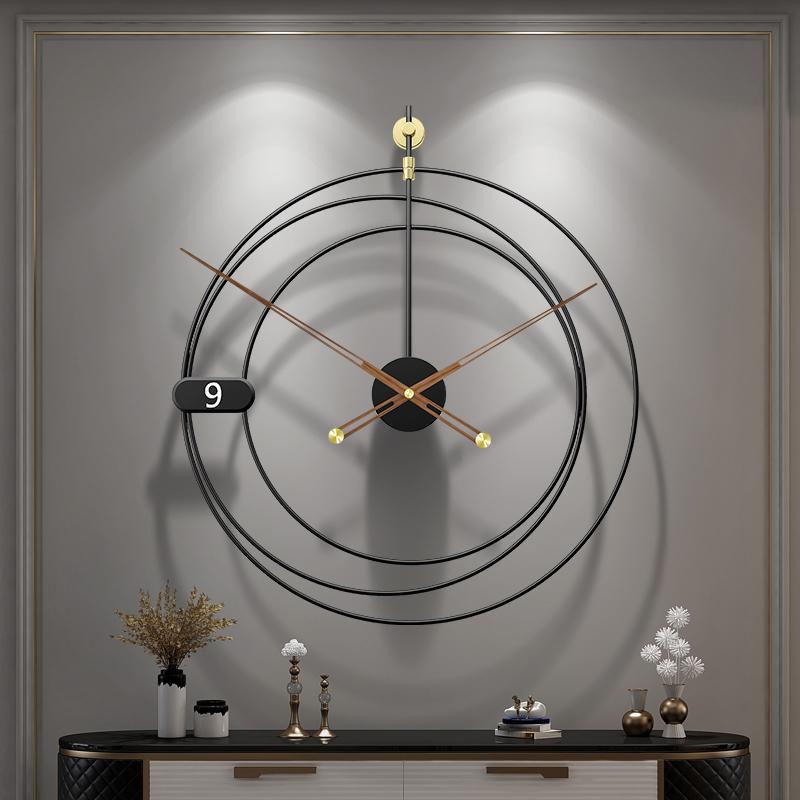 Luxury Silent Clocks Wall Home Decor Large Wall Clock Modern Design Watch Clock Mechanism Living Room Home Decoration Gift Ideas