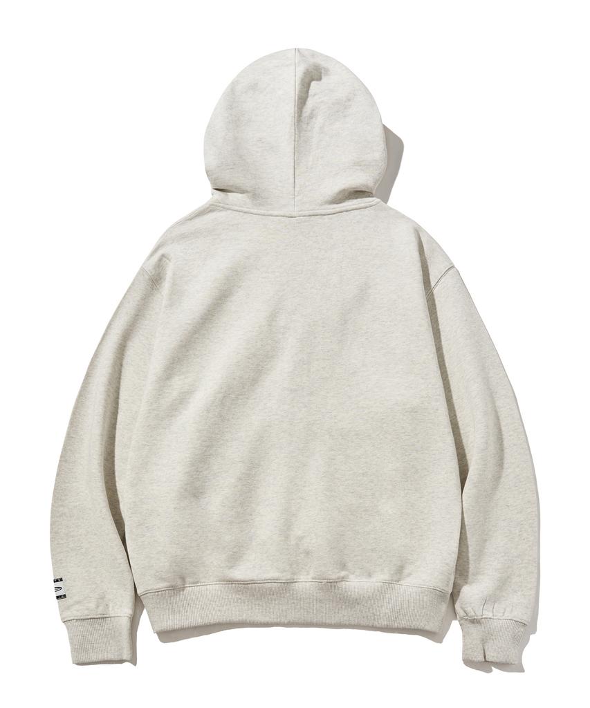 Physical Department Startail Zip-Up Hoodie_Oatmeal