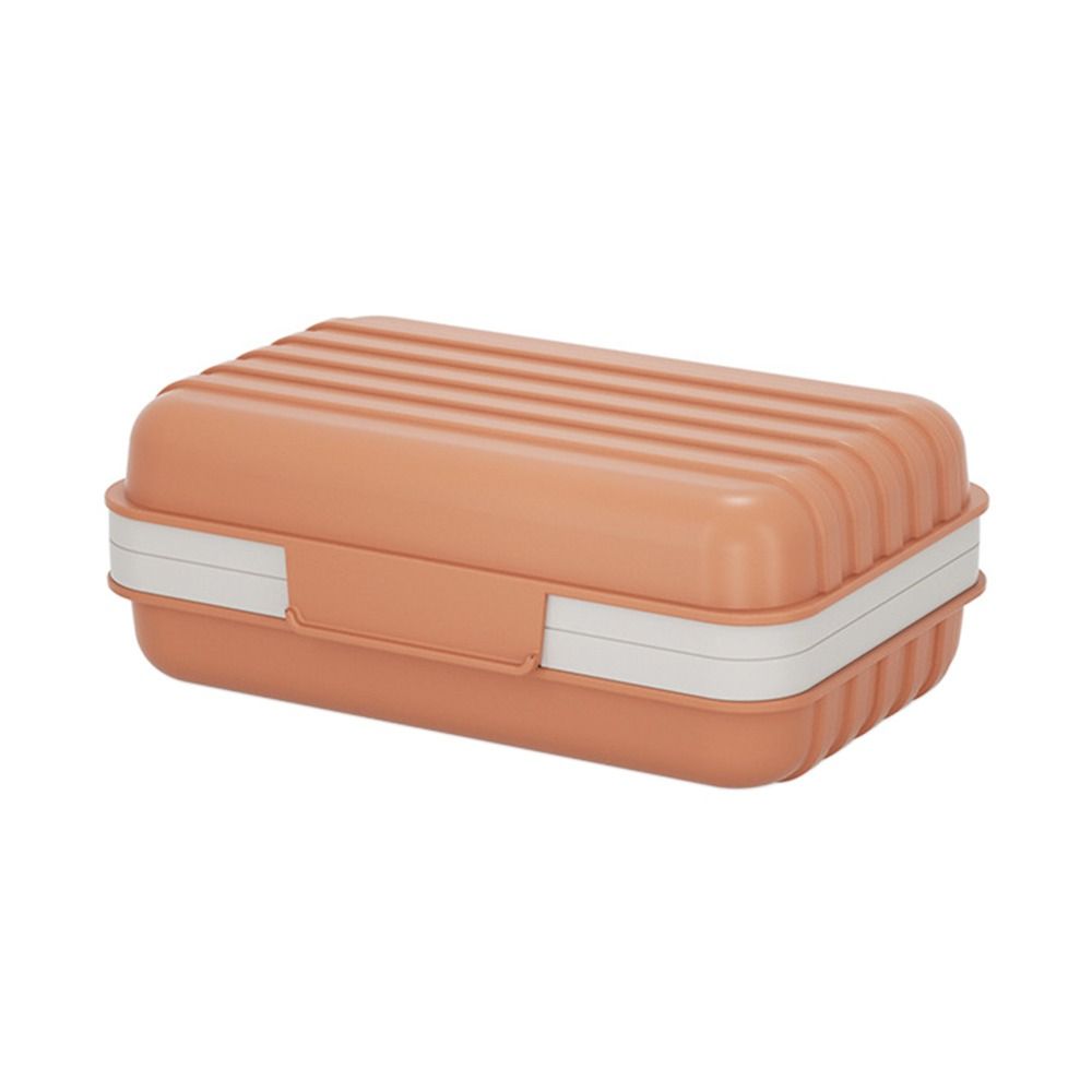 

Аксесуари для ванної кімнати Двошаровий з кришкою Мильниця Шампуневі бокси Мильниця Дорожня мильниця 4