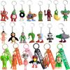New Italian Brainrot Keychains Tralalero Tralala Keychain Tung Tung Sahur Brainrot Anime Figures Key Ring Bag Pendant Decor Gift