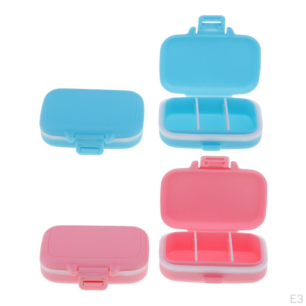 2 Piece Case 3 Slots Vacuum Storage Travel Container
