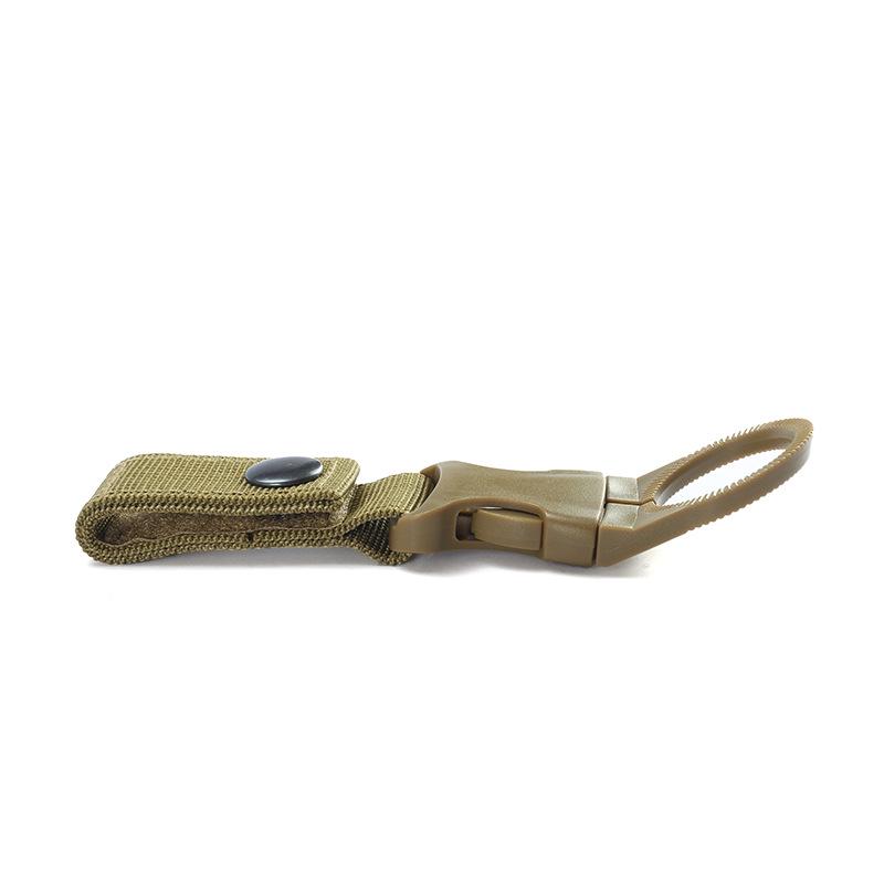 Durable Outdoor Webbing Velcro Water Bottle Buckle - Wear-Resistant Tactical Sports Gear