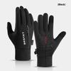 New Full Fingers Gloves Touch Screen Gloves 3 Layers Of Thickening Sports Ski Gloves Winter Outdoor Warm Cycling Gloves