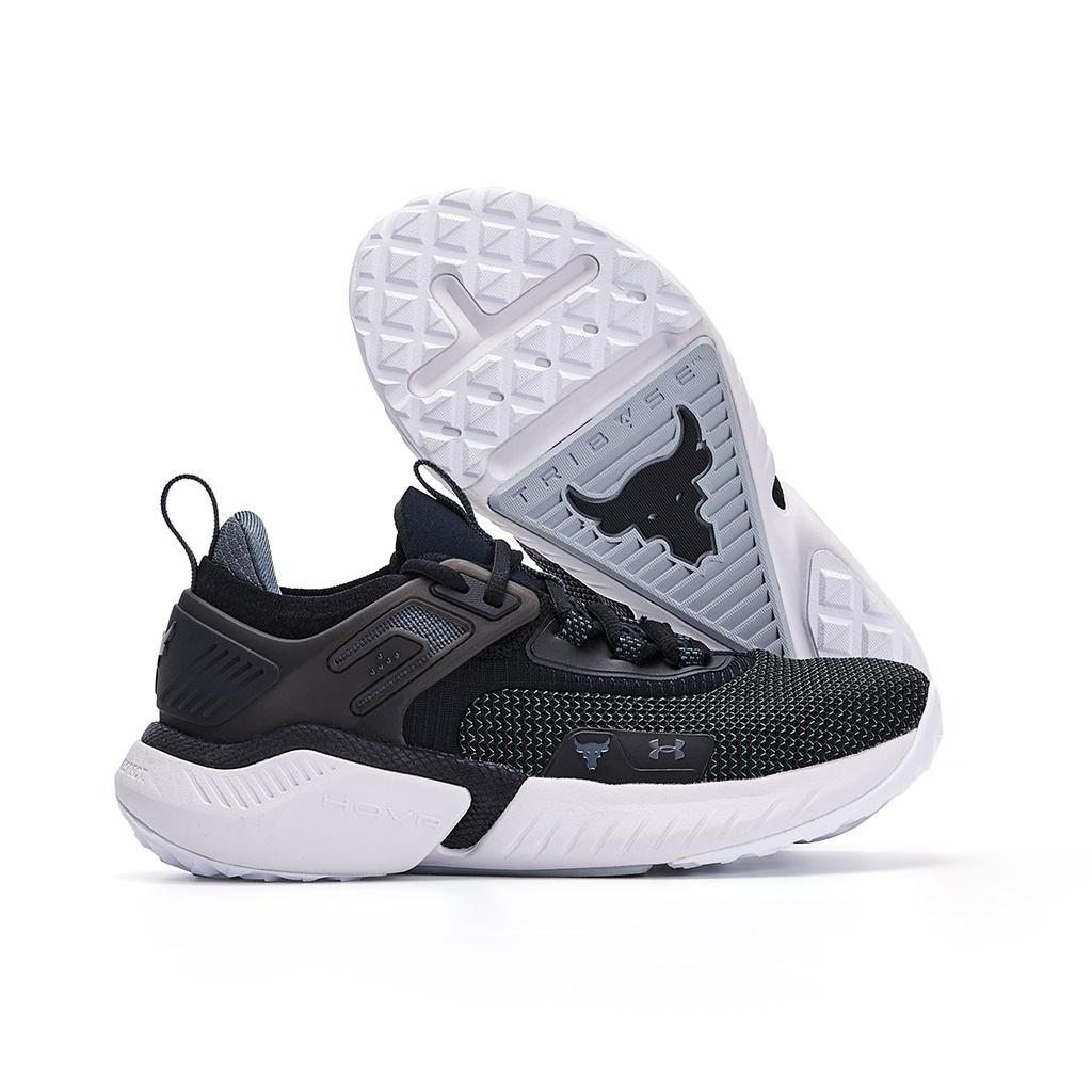 Under Armour Project Rock 5 GS Black White Kids Sneakers 3025437-003