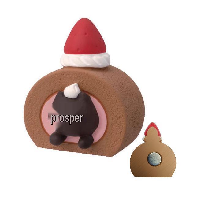 Japanese Cat Magnet: Cute Resin Sticker & Message Clip Toy for Refrigerator Decor