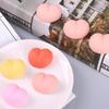 10/30Pcs Stereo Relieve Stress Peach Bum Sticker Mobile Phone Decoration Accessories Fun Butt Mochi Squeeze Toy