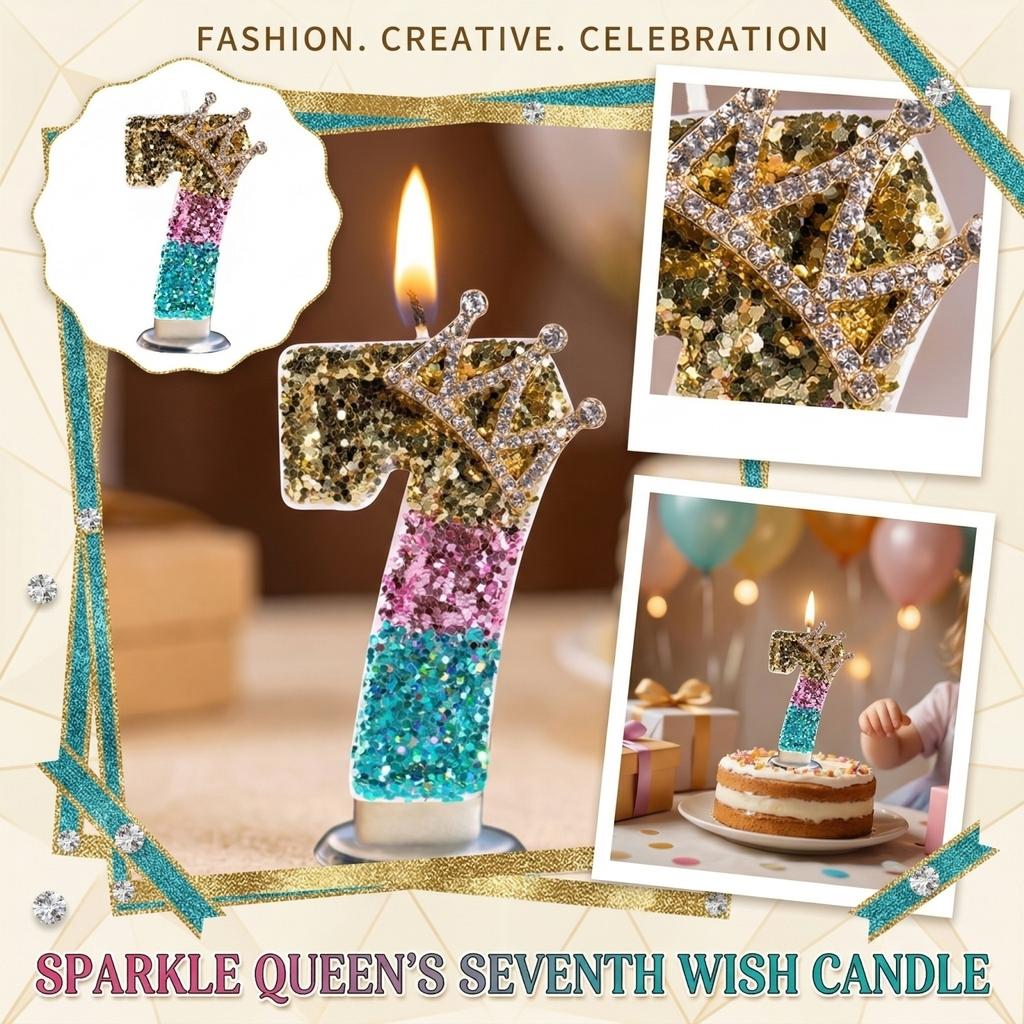 Fashion Cartoon Creative Birthday Candles Party Digital Candles
