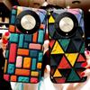Geometric Form Structure For Honor 50 70 30 90 200 X5 X5b Plus X6 8 4G 9 X9c Smart 30 Max  Magic 4 5 Pro 7 Lite Glass Phone Case