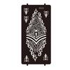 Yousheng Reusable Indian Henna Tattoo Stencils, Mehndi Hand Painting Templates, DIY Flower Pattern for Body Art, Festival Makeup