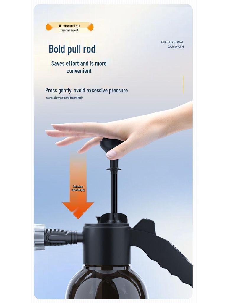 High Pressure Foam Car Wash Spray Nozzle with Liquid Wax Booster