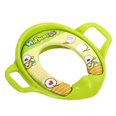 Seat For Kids Boy Girl Toilet Seat With Cushion Handle Backrest