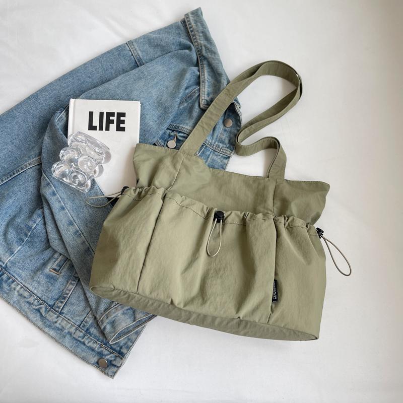 Geantă Tote de Mare Capacitate Geantă de Umăr pentru Femei Geantă de Clasă pentru Studenți Geantă Ușoară pentru Navetă