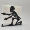 Tissue Holder, Skull-shaped Table Tissue Holder