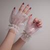 Short Length Decorative False Cuff Pearl Nail Art Background  Take Picture Background