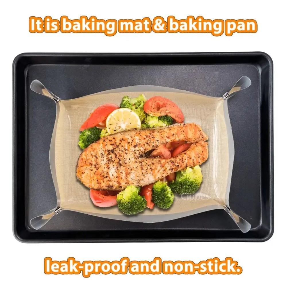 Reusable Snap Together Baking Mat Macaroon Puff Baking Mat Kitchen Bakeware Accessories