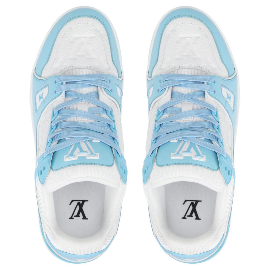 Louis Vuitton Lv Trainers 'White Monogram Blue' 1ABOFI