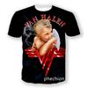 Rocková kapela Van Halen Trička Letní 3D Potisk Trička Muži Ženy Hip Hop Krátký Rukáv Tričko Street Volné Ležérní Oversized Y2k Topy