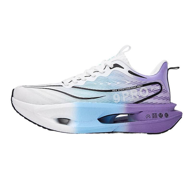 Roter Hase 9Pro Popcorn Sport Carbon Board Laufschuhe Sommer Atmungsaktives Mesh Studenten Wettkampf Trainings Sneaker Herren