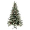 VidaXL Pre-lit Christmas Tree Pine Cones, Christmas Tree with LEDs, Holiday Decoration, Indoor Party Ornament 3094565