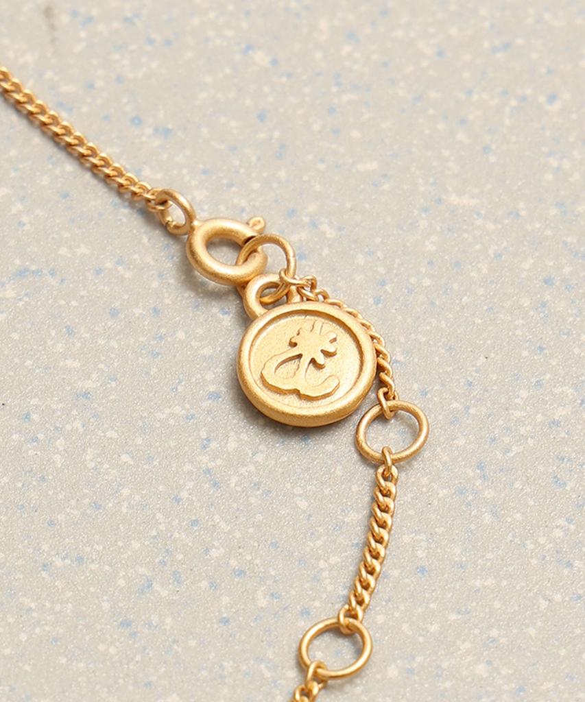 Towtow Archive 925 Silver Mea Uno Bracelet Gold