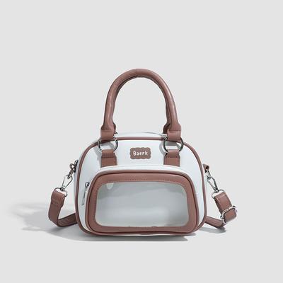 Rucksack Lässige Damentasche Süße und modische transparente Handtasche Ein-Schulter-Tasche Umhängetasche