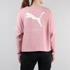 PUMA Sweatshirts Women's Wedding Pink Crew Neck Moderate Regular 581069-14