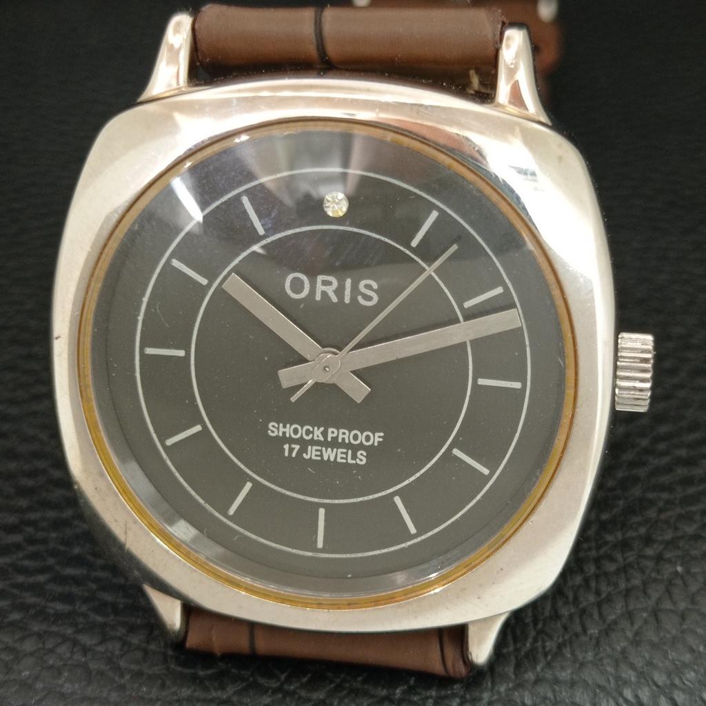 VINTAGE MANUELL AUFZIEHENDE SCHWEIZER HERREN UHR ÜBERHOLT a709622-1