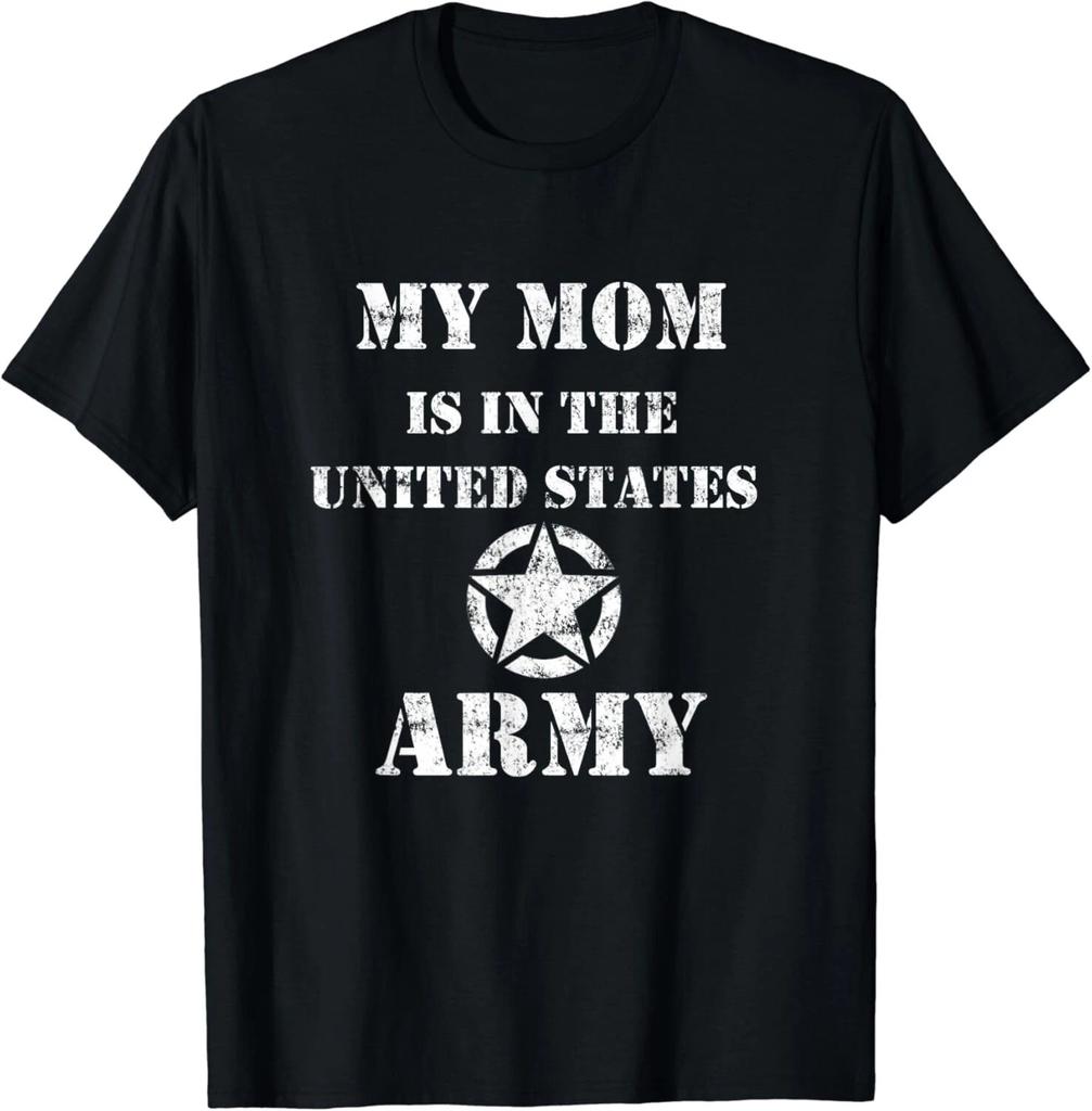 My Mom is in the US Army Vintage Army Star Logo Gift Unisex T-Shirt