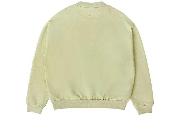 adidas X Fear Of God Sweatshirts Men's Green Crew Neck Thickened Other HM8110