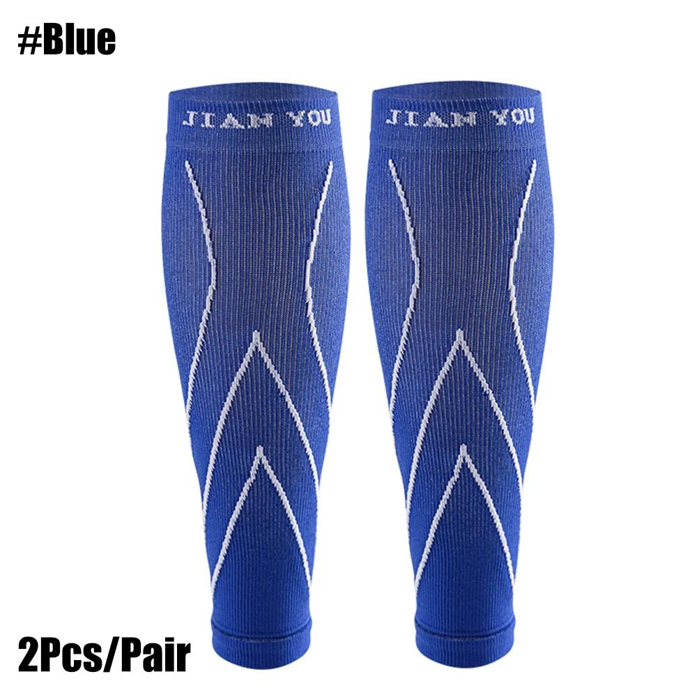 1Pair Calf Compression Sleeves For Men Women Footless Compression Socks Shin Splints Pain Relief Varicose Veins Running