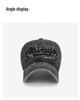Adjustable Vintage Washed Baseball Cap - Men's & Women's Casual Distressed European/American Style Sun Hat