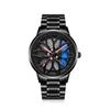 SVJ High-End Men's Quartz Watch: Three-Dimensional Hollow C63 Design with Genuine Wheel Hub.