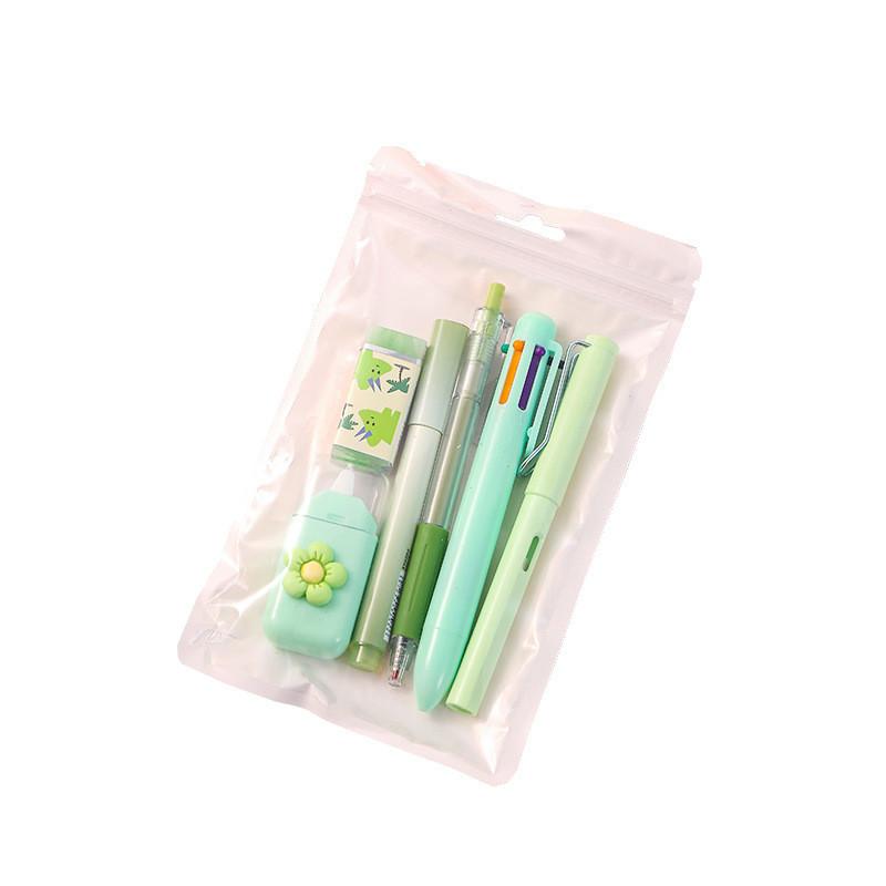 Student Stationery Set Gift Pack With 6 Colorful Items For Back To School Celebration