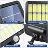 LED Solar Street Light Super Bright Motion Sensor LED Garden Wall Lamp Security Flood Lamp Outdoor IP65 Waterproof Wall Light