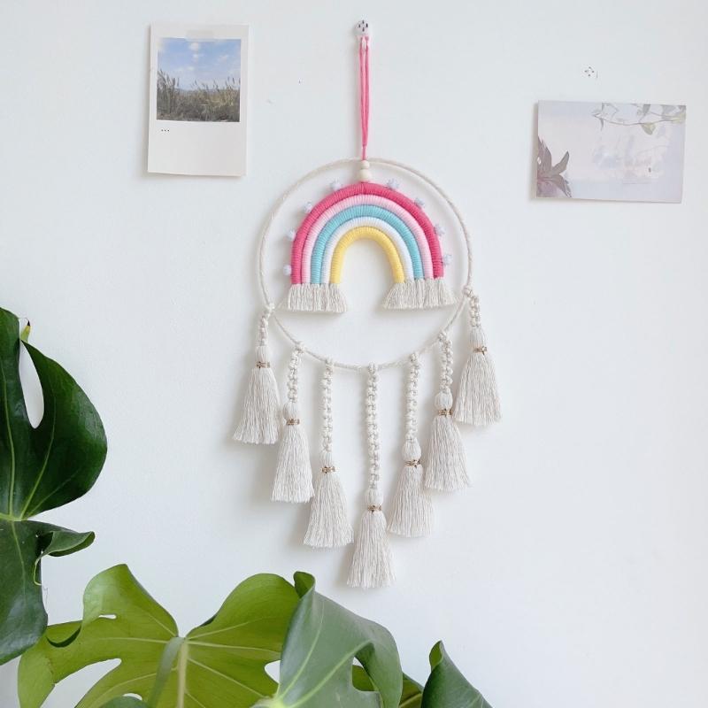 Restaurant Decoration Present Handwoven Tassels Ornament Art Crafts for Home Bar