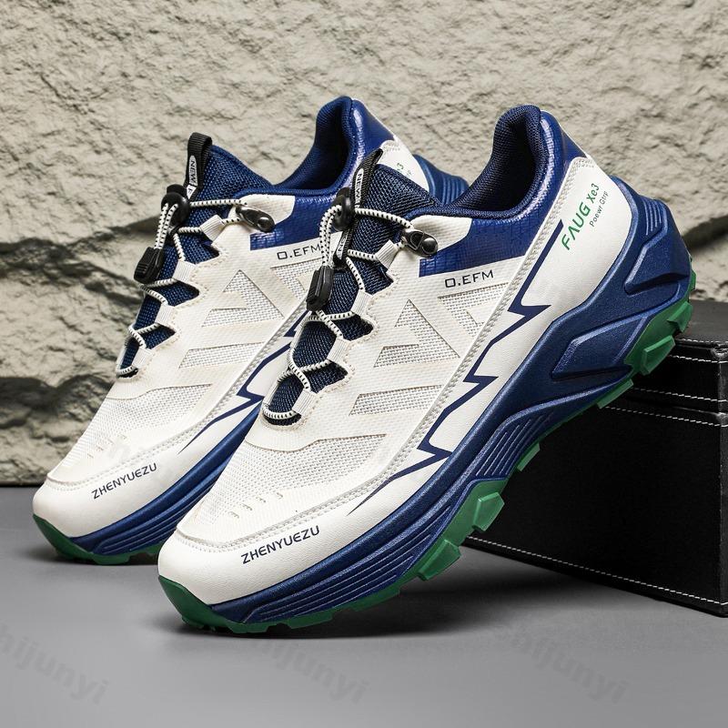 Fashion 2025 Spring Men's Versatile Leisure Outdoor Hiking Sports Shoes Breathable Soft Soled Casual Shoes Comfortable Fashion Sneakers