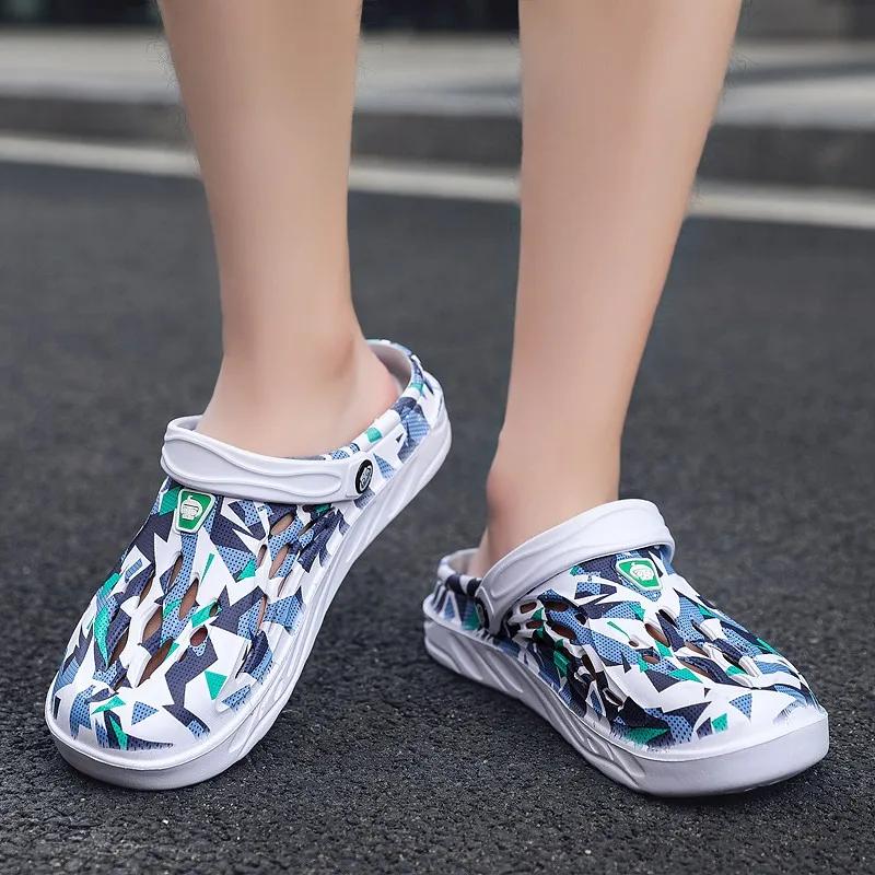 Men's Summer Sandals Slippers House Man Cheap Shoes Liquidation Luxury Man Sandal Shose Brand Replica Beach Water Shoes Slipers