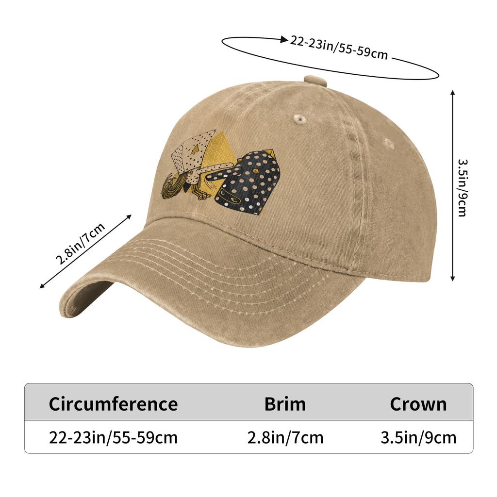 Angine De Poitrine Group Baseball Cap Vintage Distressed Denim  Snapback Hat Unisex Outdoor Travel Unstructured Soft Caps Hat
