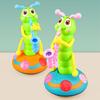 Musical Light Toy Caterpillar Saxophone Toys Early Learning Toy Cultivate Imagination Musical Educational Toy for Boys Girls