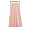 2025 Light European Fashion Half Body Skirt European And American Women'S Wear New Style Elastic Waist Drop A-Line Skirt Long Skirt