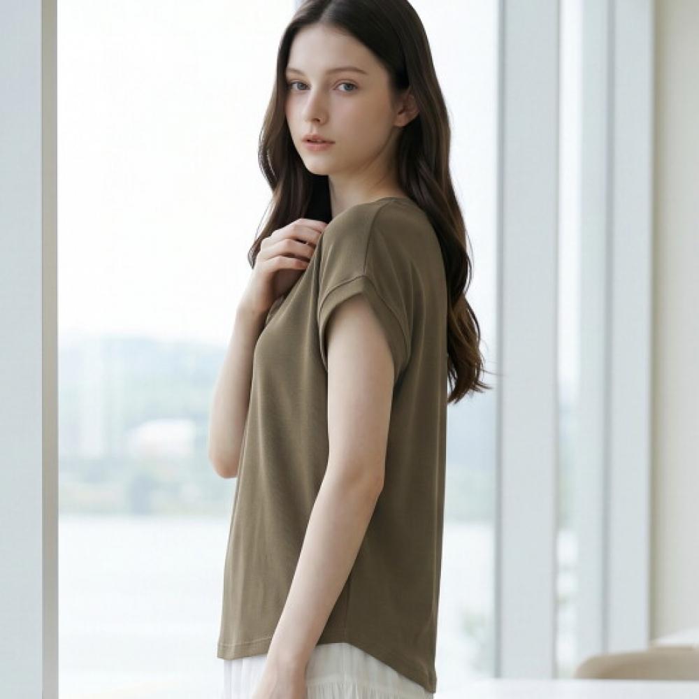 Karra Cap Sleeve T shirT A6m0748