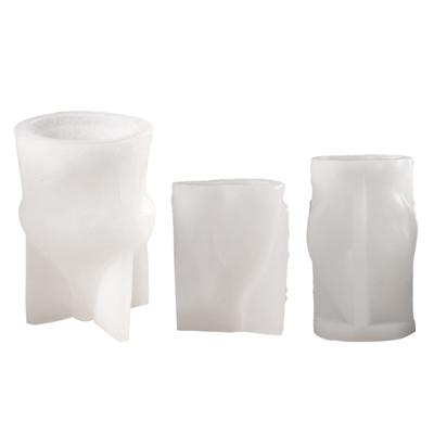 Silicone Candle Mold, Religion Nativity Figure Epoxy Gypsum Mould for DIY Handcrafts Resin Plaster Home Decorations