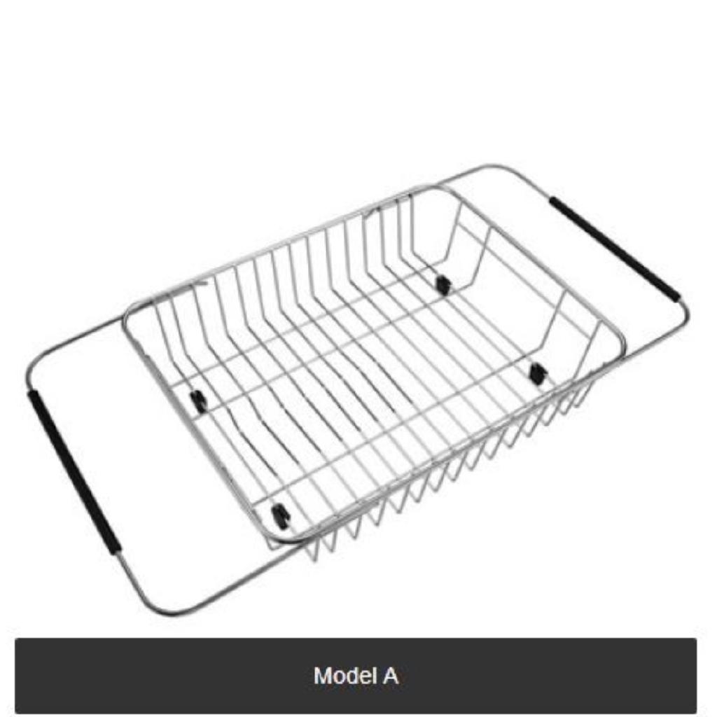 Homlly Expandable Dish Drying Rack and Utensil Holder