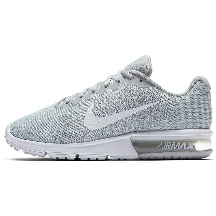 

Nike Air Max Sequent 2 Pure Platinum Women Sneakers White White-Wolf-Grey 852465-007