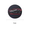 A Set Of 2 High-Quality Anti-Slip Elastic Long-Lasting Mats Made Of Real Carbon Fiber For In-Car Cup Holders