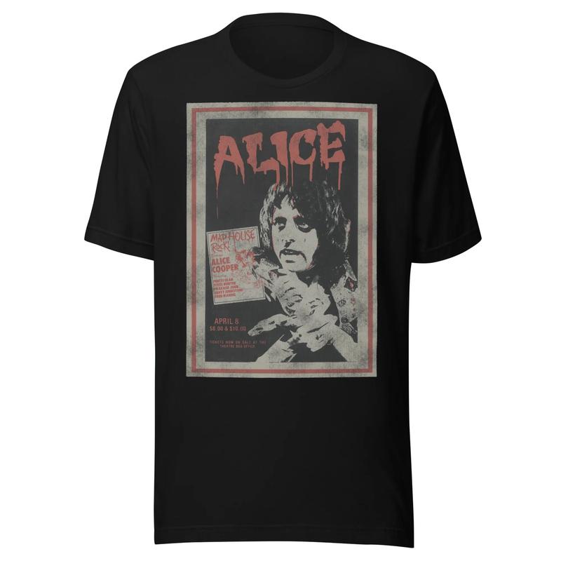 

Alice Cooper Madhouse Vintage Unisex T-Shirt XL