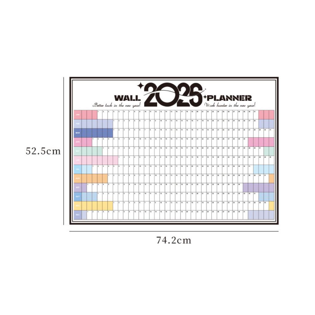 Kalender Zeitplan 2026 Kalender Wandkalender To-Do Liste Zeitplan Geeignet für Büro Zuhause Schule