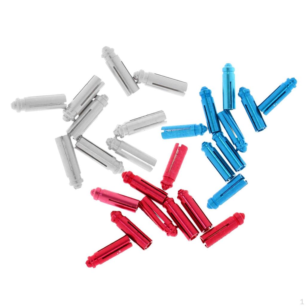 30 Pieces Assorted Colors Anodised Aluminum Savers / Protectors