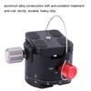 360 Degree Panoramic 5 Stops Click Indexing Rotator Ball Head for Camera Tripod (DH 50)